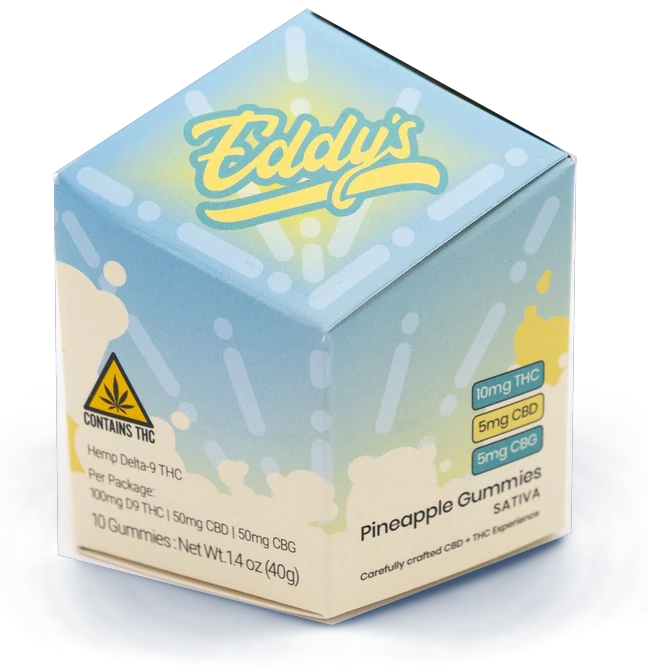 Eddy's Pineapple Gummies box